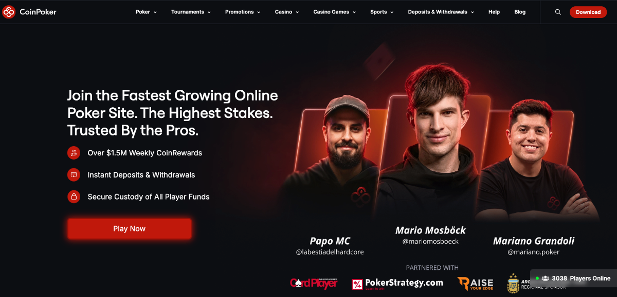CoinPoker online poker room